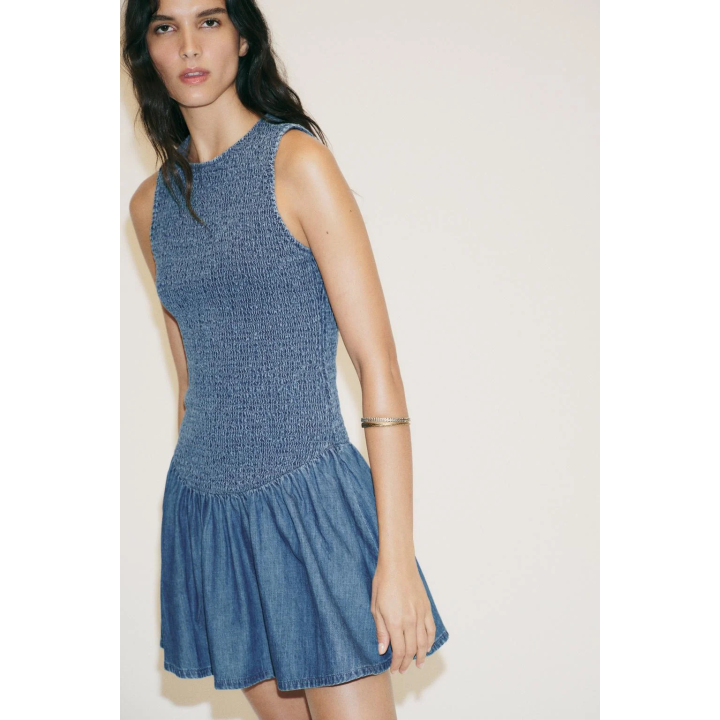 КОРОТКОЕ ПЛАТЬЕ В РУБЧИК