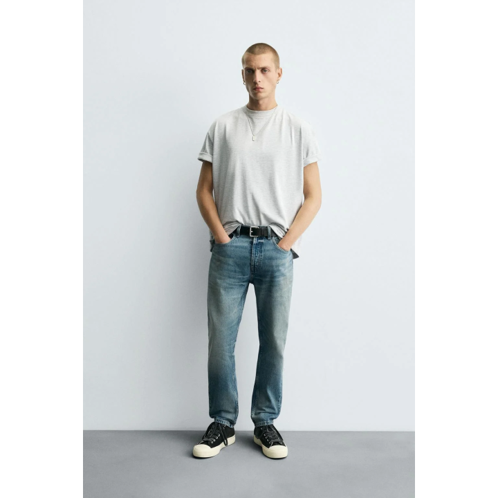 УКОРОЧЕННЫЕ ДЖИНСЫ SLIM FIT