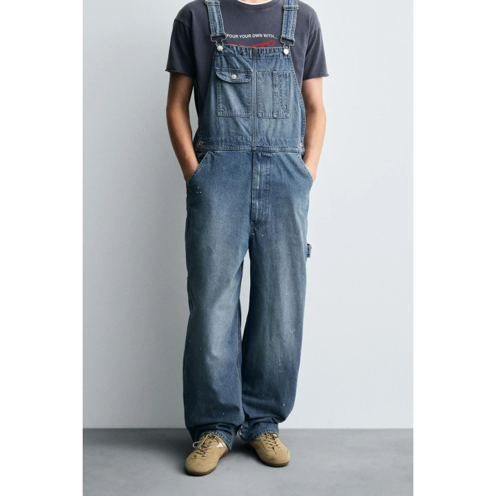 ДЖИНСОВЫЙ КОМБИНЕЗОН BAGGY FIT