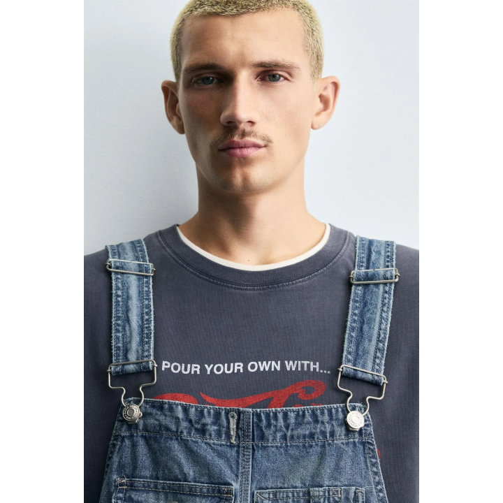 ДЖИНСОВЫЙ КОМБИНЕЗОН BAGGY FIT