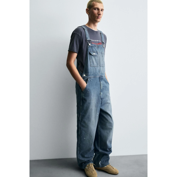 ДЖИНСОВЫЙ КОМБИНЕЗОН BAGGY FIT
