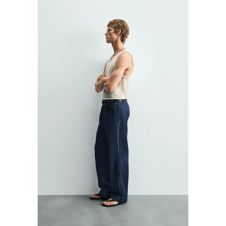 ДЖИНСЫ С ВЫШИВКОЙ