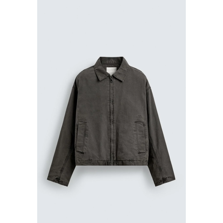 Вышитый укороченный пиджак