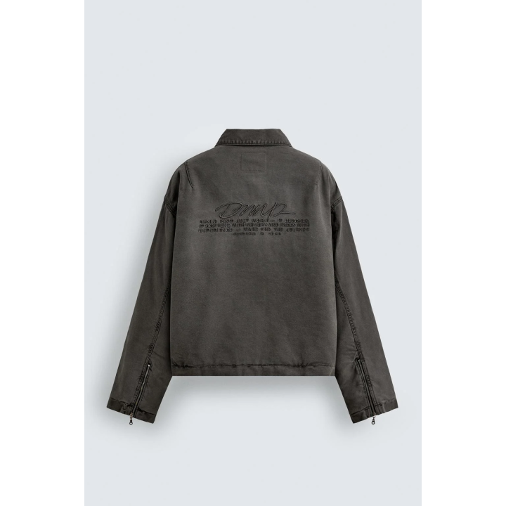 Вышитый укороченный пиджак