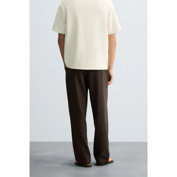 СТРУЯЩИЕСЯ БРЮКИ СО СКЛАДКАМИ