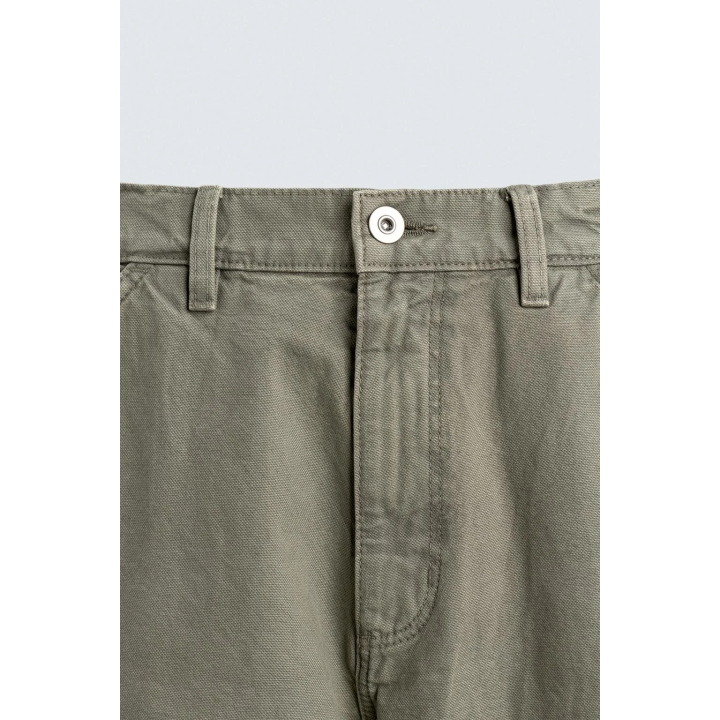 БРЮКИ КАРГО С ЭФФЕКТОМ ПОТЕРТОСТИ