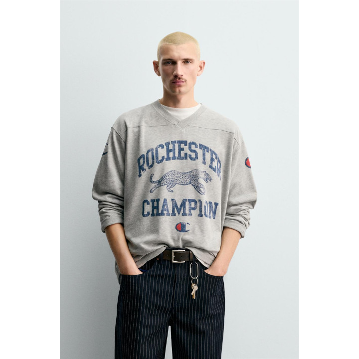 Футболка с принтом champion ® x zara