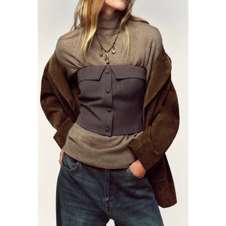 ТОП-БЮСТЬЕ КОРСЕТНОГО ТИПА