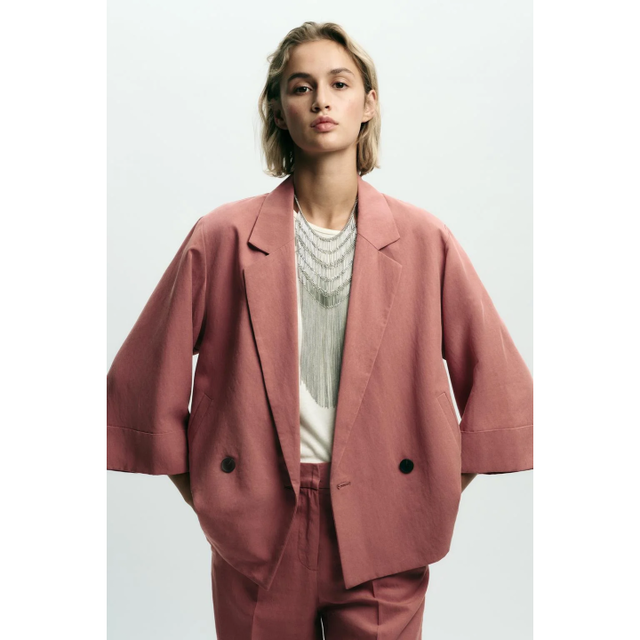 ПРЯМЫЕ БРЮКИ С ЭЛАСТИЧНЫМ ПОЯСОМ