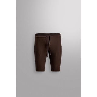 Леггинсы с фактурным эффектом и эффектом коррекции фигуры