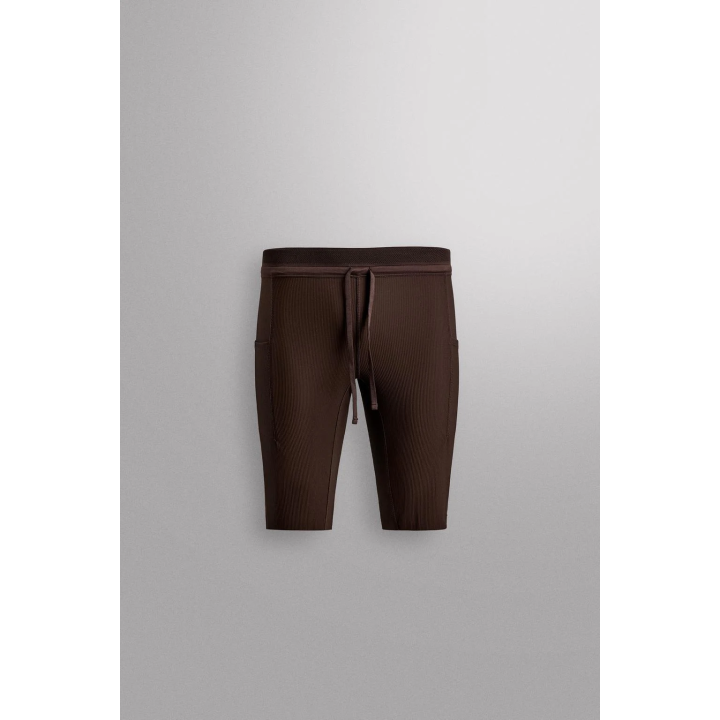 Леггинсы с фактурным эффектом и эффектом коррекции фигуры