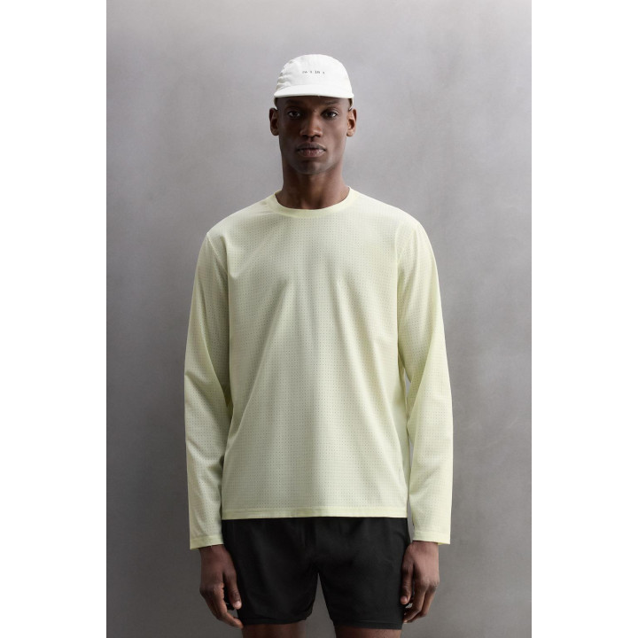 ПЕРФОРИРОВАННАЯ ФУТБОЛКА С ДЛИННЫМИ РУКАВАМИ