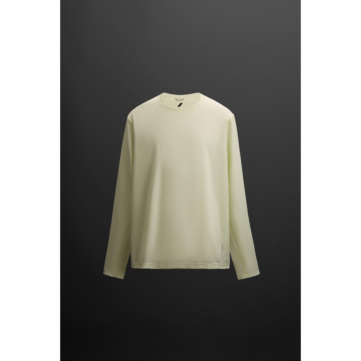 ПЕРФОРИРОВАННАЯ ФУТБОЛКА С ДЛИННЫМИ РУКАВАМИ