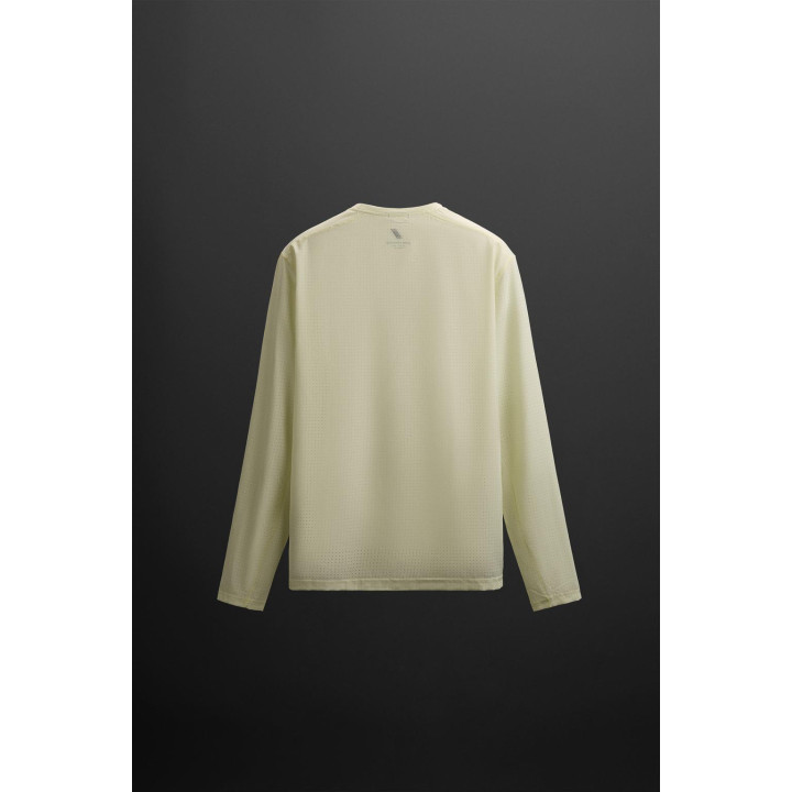 ПЕРФОРИРОВАННАЯ ФУТБОЛКА С ДЛИННЫМИ РУКАВАМИ