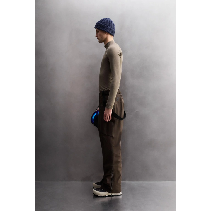 КОМПРЕССИОННАЯ ФУТБОЛКА ДЛЯ КАТАНИЯ НА ЛЫЖАХ С ВОРОТНИКОМ НА МОЛНИИ