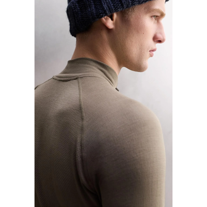 КОМПРЕССИОННАЯ ФУТБОЛКА ДЛЯ КАТАНИЯ НА ЛЫЖАХ С ВОРОТНИКОМ НА МОЛНИИ