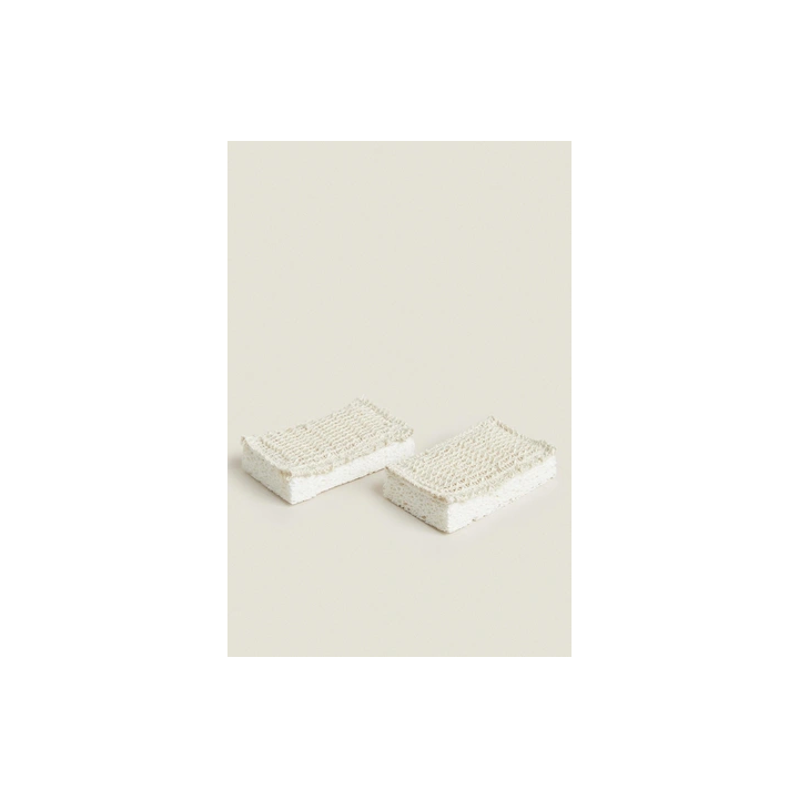 LEATHER AND ROPE DOG COLLAR