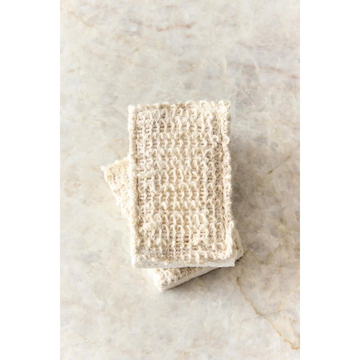 LEATHER AND ROPE DOG COLLAR