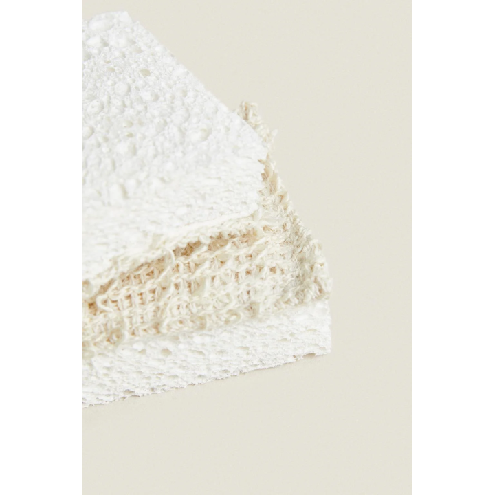 LEATHER AND ROPE DOG COLLAR