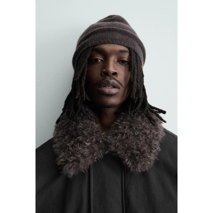 ПАРКА С КОМБИНИРОВАННЫМ СЪЕМНЫМ ВОРОТНИКОМ