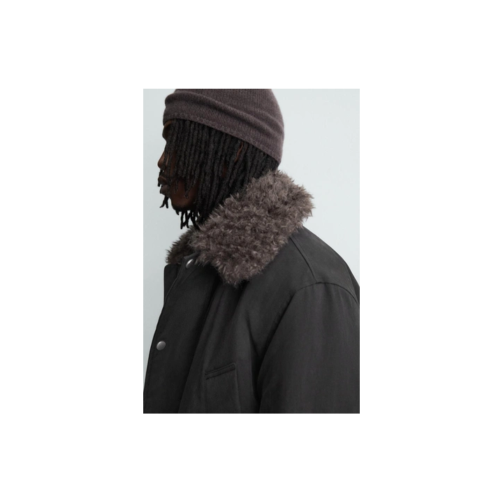 ПАРКА С КОМБИНИРОВАННЫМ СЪЕМНЫМ ВОРОТНИКОМ