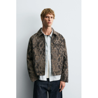 ТЕКСТУРИРОВАННАЯ КУРТКА ЖАККАРД