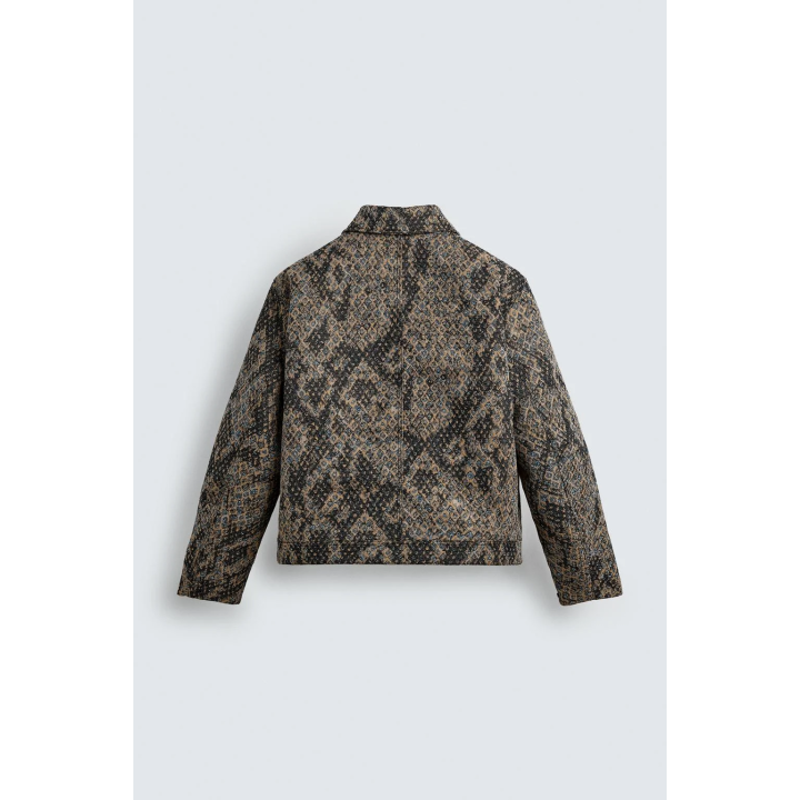 ТЕКСТУРИРОВАННАЯ КУРТКА ЖАККАРД