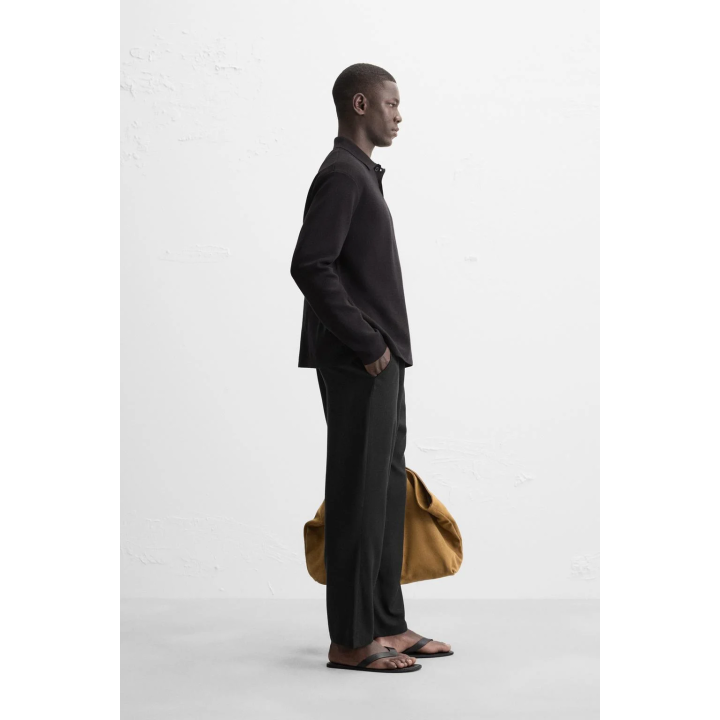 СТРУЯЩИЕСЯ БРЮКИ СВОБОДНОГО КРОЯ