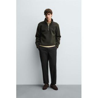 Брюки из комфортного текстурированного материала