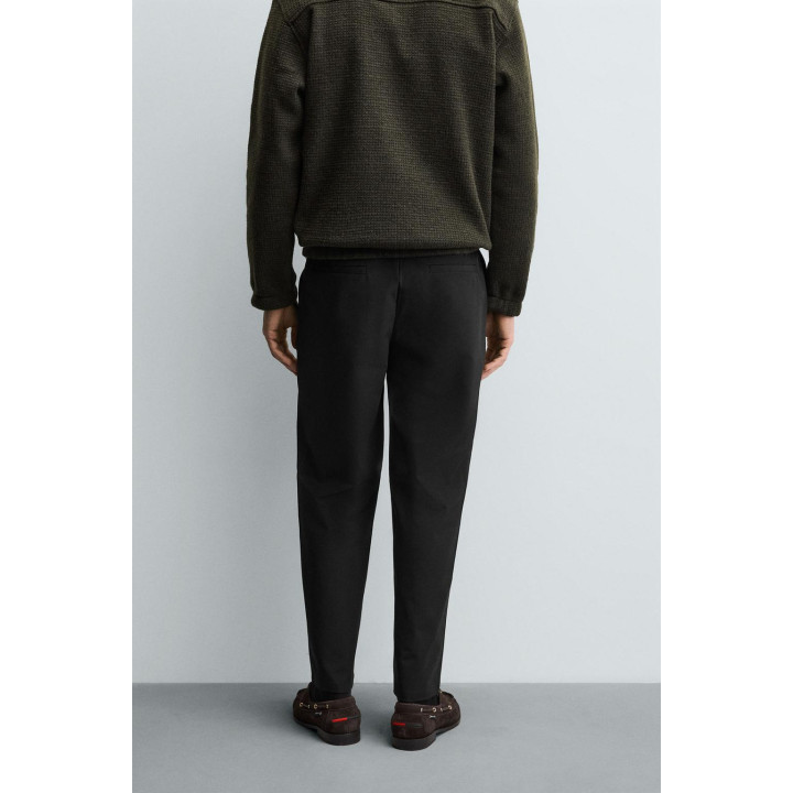 Брюки из комфортного текстурированного материала