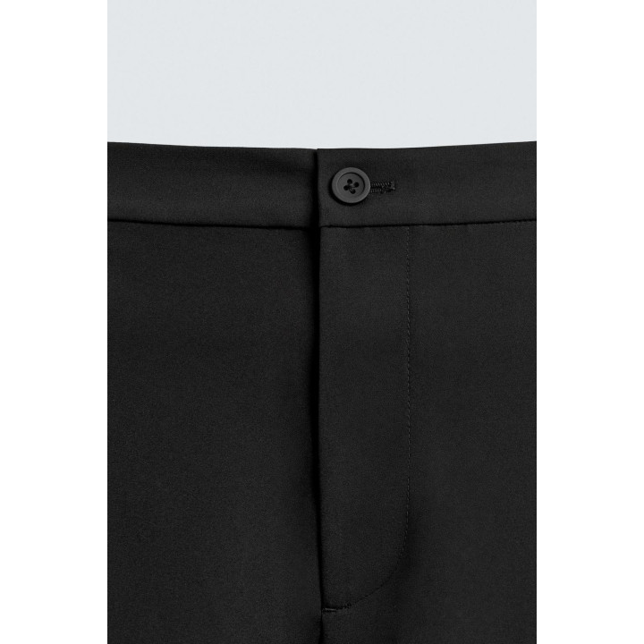 Брюки из комфортного текстурированного материала