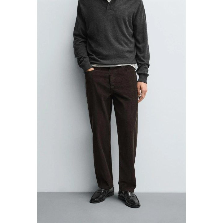 Брюки из вельвета в стандартной посадке