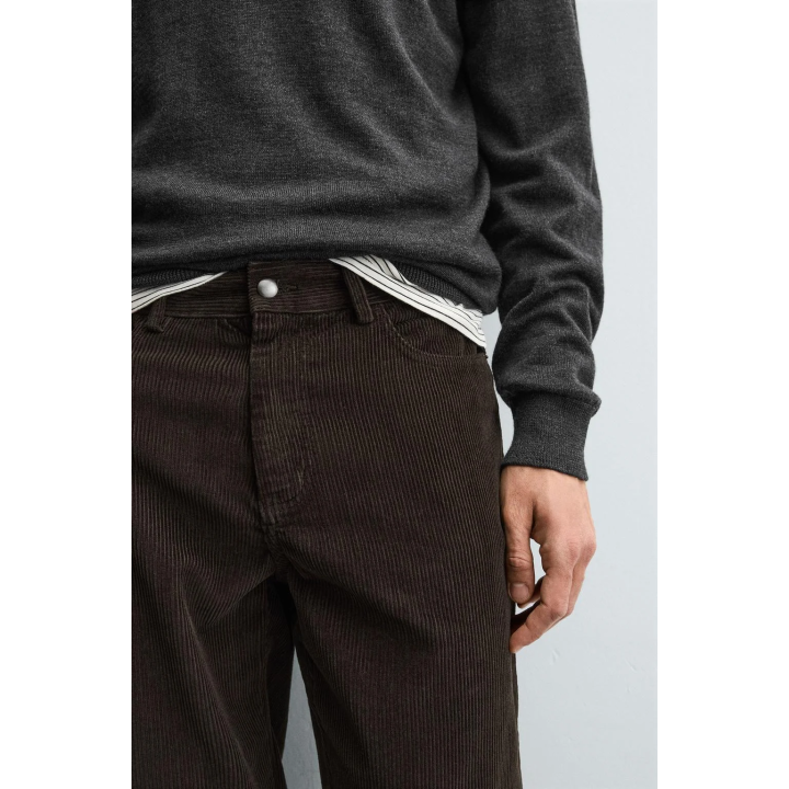 Брюки из вельвета в стандартной посадке