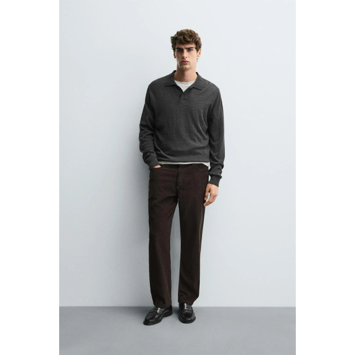 Брюки из вельвета в стандартной посадке