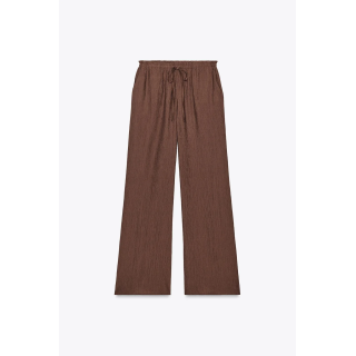 БРЮКИ ИЗ ТКАНИ С РЕЛЬЕФНЫМ УЗОРОМ