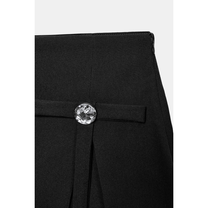 ЮБКА-ШОРТЫ С БАНТАМИ И СТРАЗАМИ