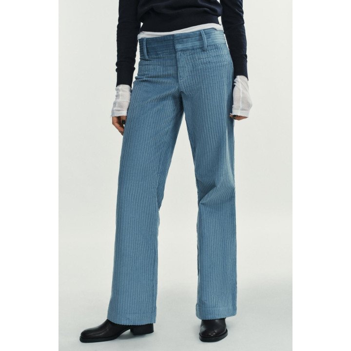 РАСКЛЕШЕННЫЕ ВЕЛЬВЕТОВЫЕ БРЮКИ