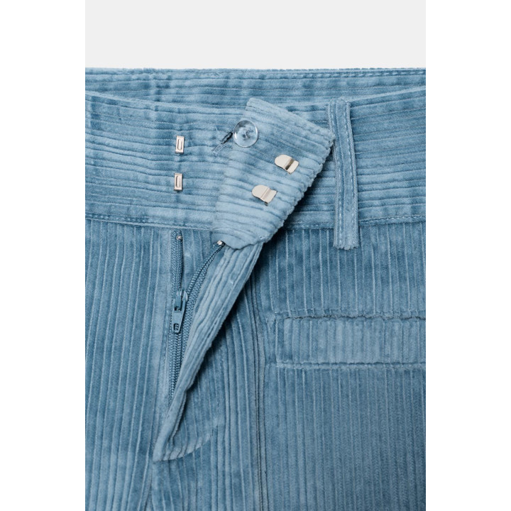 РАСКЛЕШЕННЫЕ ВЕЛЬВЕТОВЫЕ БРЮКИ