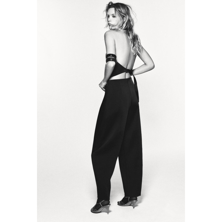 БРЮКИ BALLOON ИЗ АТЛАСА