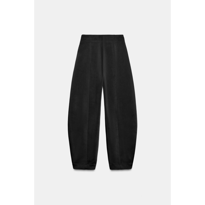 БРЮКИ BALLOON ИЗ АТЛАСА