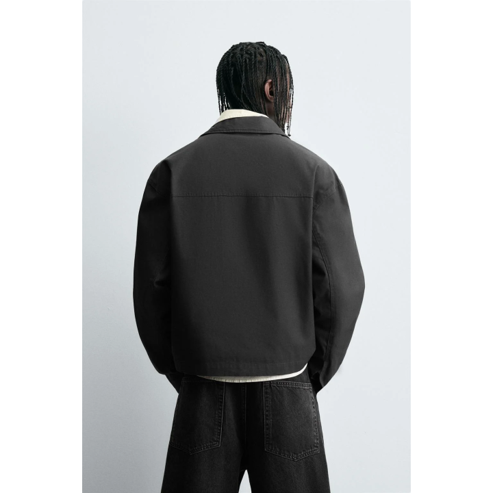 УКОРОЧЕННАЯ КУРТКА-РУБАШКА