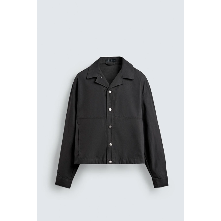 УКОРОЧЕННАЯ КУРТКА-РУБАШКА