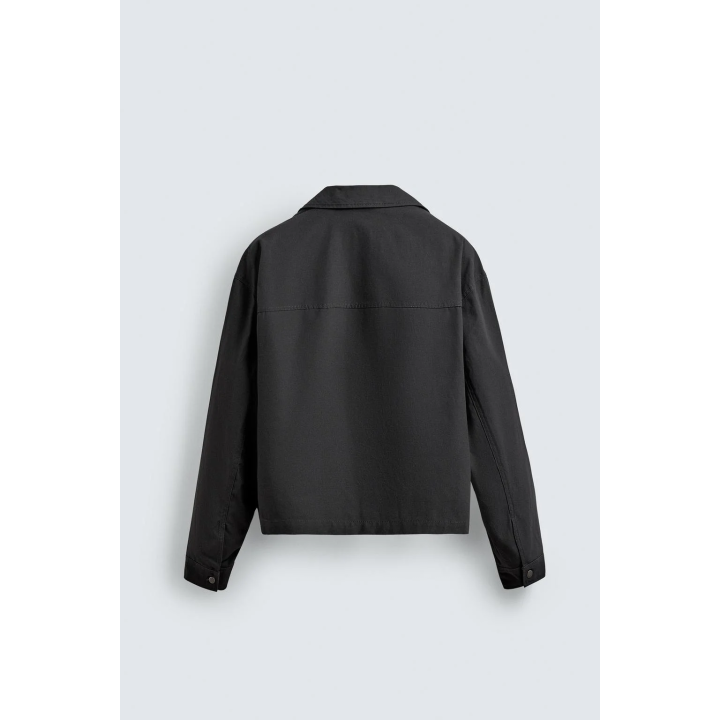 УКОРОЧЕННАЯ КУРТКА-РУБАШКА