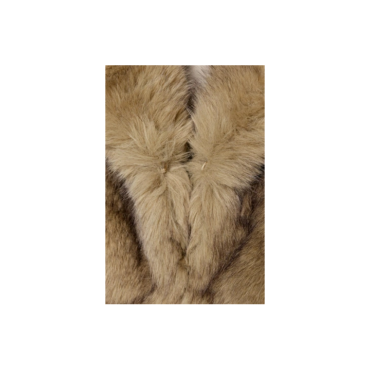 КОРОТКОЕ ПАЛЬТО ИЗ ИСКУССТВЕННОГО МЕХА