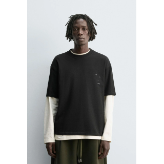 Футболка с принтом кольца