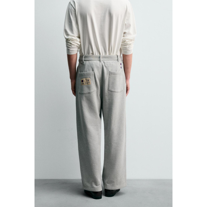 БРЮКИ RELAXED FIT СО СКЛАДКАМИ CHAMPION ® X ZARA