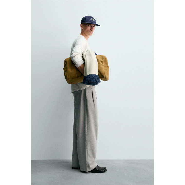 БРЮКИ RELAXED FIT СО СКЛАДКАМИ CHAMPION ® X ZARA