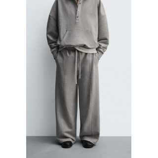 БРЮКИ WIDE FIT С ДЕКОРАТИВНЫМИ ШВАМИ