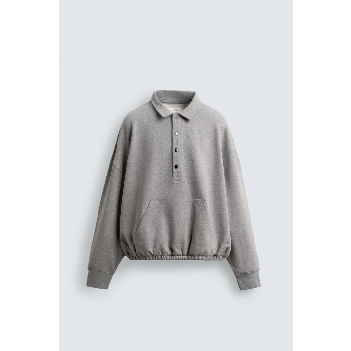 ТОЛСТОВКА-ПОЛО СВОБОДНОГО КРОЯ