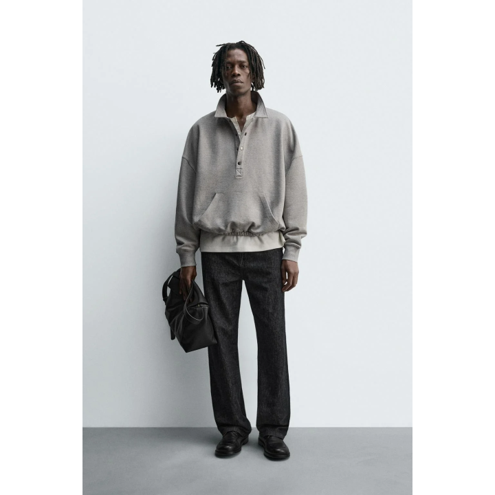 ТОЛСТОВКА-ПОЛО СВОБОДНОГО КРОЯ